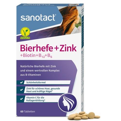 Sanotact bierhefe zink - sanotact, bierhefe+zink
