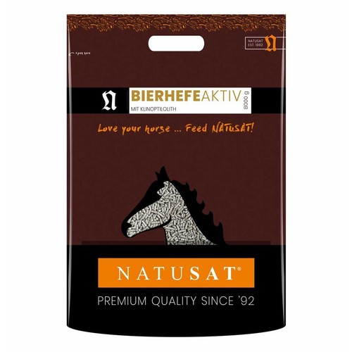 Natusat bierhefe aktiv - aktiv, pellets