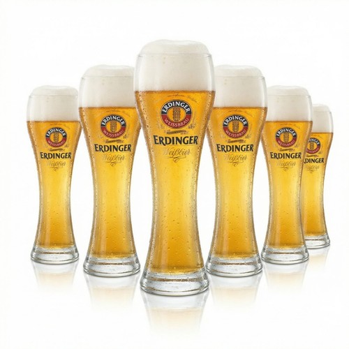 Erdinger glas 5l - 6x, 0,5l