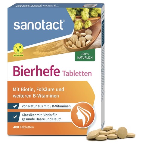 Sanotact bierhefe tabletten - bierhefe,