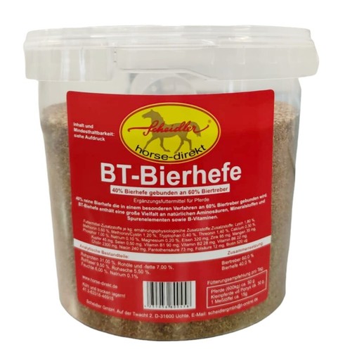 Bierhefe für pferde - -,