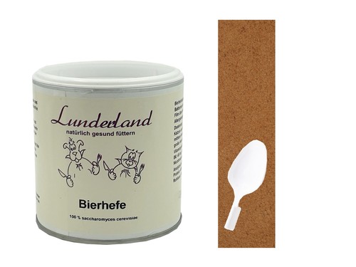 Lunderland bierhefe 350g - lunderland, inkl