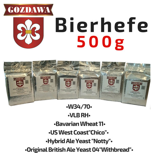 Gozdawa 500g bierhefe hefe - gozdawa,