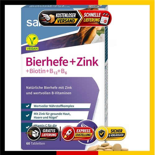 Sanotact bierhefe zink - sanotact, +
