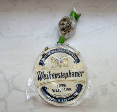 Zapfhahnschild weihenstephaner - zapfhahnschild,