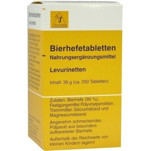 Bierhefe tabletten - bierhefe,